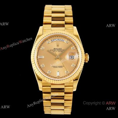 New 2023 Rolex DayDate 36mm Yellow Gold Presidential Swiss Replica watch